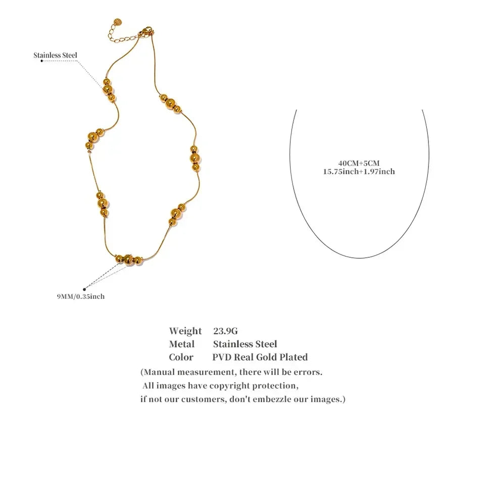 Eternal Chic Beads Collar - TM & Co. Jewels