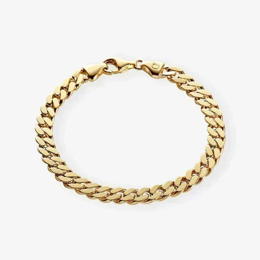 quality-crafted-pvd-18k-gold-curb-chain-bracelet - TM & CO. JEWELS 